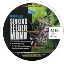 Preston REFLO SINKING FEEDER MONO 18 Preston REFLO SINKING FEEDER MONO -Visserij Benodigdheden Korting Preston Reflo Sinking Feeder Mono Nylon Draad 028mm PSFM28 min