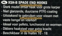Preston XSH-B SPADE END BARBLESS -Visserij Benodigdheden Korting Preston XSH B Spade End Barbless Haaken Weerhaakloos Bled 1 min
