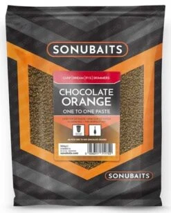 Sonubaits ONE TO ONE PASTE 500g 22 Sonubaits ONE TO ONE PASTE 500g -Visserij Benodigdheden Korting Sonubaits One to one paste chocolate orange S1840014 min