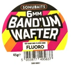 Sonubaits BAND'UM WAFTER 6mm, 8mm, 10mm -Visserij Benodigdheden Korting Sonubaits Band Um Wafter 6mm Fluoro S0810097 min