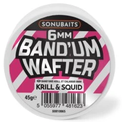 Sonubaits BAND'UM WAFTER 6mm, 8mm, 10mm -Visserij Benodigdheden Korting Sonubaits Band Um Wafter 6mm Krill Squid S0810065 min