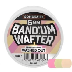 Sonubaits BAND'UM WAFTER 6mm, 8mm, 10mm -Visserij Benodigdheden Korting Sonubaits Band Um Wafter 6mm Washed Out S0810067 min