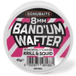 Sonubaits BAND'UM WAFTER 6mm, 8mm, 10mm -Visserij Benodigdheden Korting Sonubaits Band Um Wafter 8mm Krill Squid S0810069 min