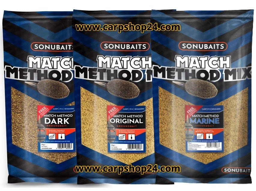 Sonubaits MATCH METHOD MIX 2kg - 3 Opties 3 Sonubaits MATCH METHOD MIX 2kg - 3 Opties