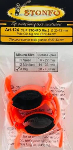 STONFO POLE CLIP -Visserij Benodigdheden Korting Stonfo Pole Clip Big 124 min