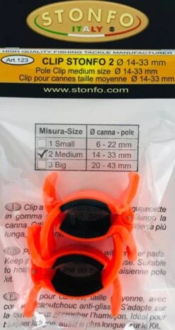 STONFO POLE CLIP -Visserij Benodigdheden Korting Stonfo Pole Clip Medium 123 min