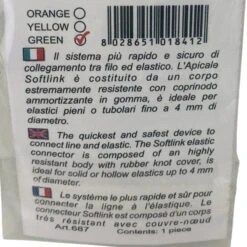 STONFO ELASTIC CONNECTORS -Visserij Benodigdheden Korting Stonfo Softlink Max Connector 4mm 687 Beschrijving min