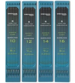 Drennan MARGIN CARP BARBLESS HOOKLENGTHS 6" - 15cm