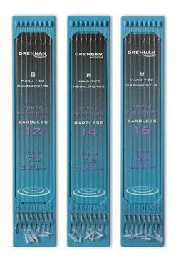 Drennan POWER PUSHSTOPS BARBLESS HOOKLENGTHS 6" - 15cm