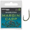 Drennan MARGIN CARP BARBLESS -Visserij Benodigdheden Korting drennan barbless margin carp spade end haak