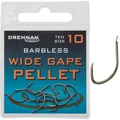 Drennan WIDE GAPE PELLET BARBLESS