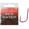 Drennan RED MATCH MICRO BARBED -Visserij Benodigdheden Korting drennan red match micro barbed haken min
