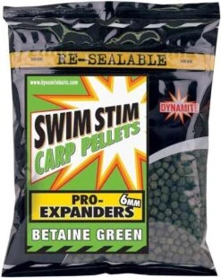 DYNAMITE BAITS SWIM STIM PRO EXPANDERS 350g -Visserij Benodigdheden Korting dynamite baits swim stim pro expanders betaine green 6mm18.50.24 min