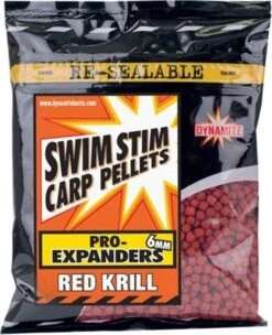 DYNAMITE BAITS SWIM STIM PRO EXPANDERS 350g -Visserij Benodigdheden Korting dynamite baits swim stim pro expanders red krill 6mm18.50.25 min