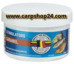 STIMULATORS 100g -Visserij Benodigdheden Korting marcel van den eynde stimulators 100g caramel min