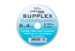 Drennan SUPPLEX FLUOROCARBON 50m 11 Drennan SUPPLEX FLUOROCARBON 50m -Visserij Benodigdheden Korting supplex fluorocarbon 6.4 a