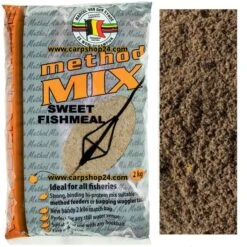METHOD MIX (SWEET) FISHMEAL 2kg 7 METHOD MIX (SWEET) FISHMEAL 2kg -Visserij Benodigdheden Korting van den eynde method mix sweet fishmeal 1 min